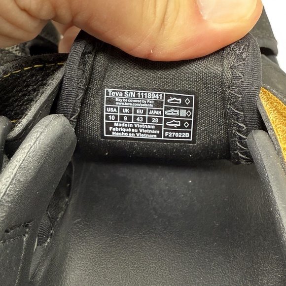 Teva Flintwood Mens Sandals 10 Black Hiking Comfort Casual Hiking Trail Shoes main image 6